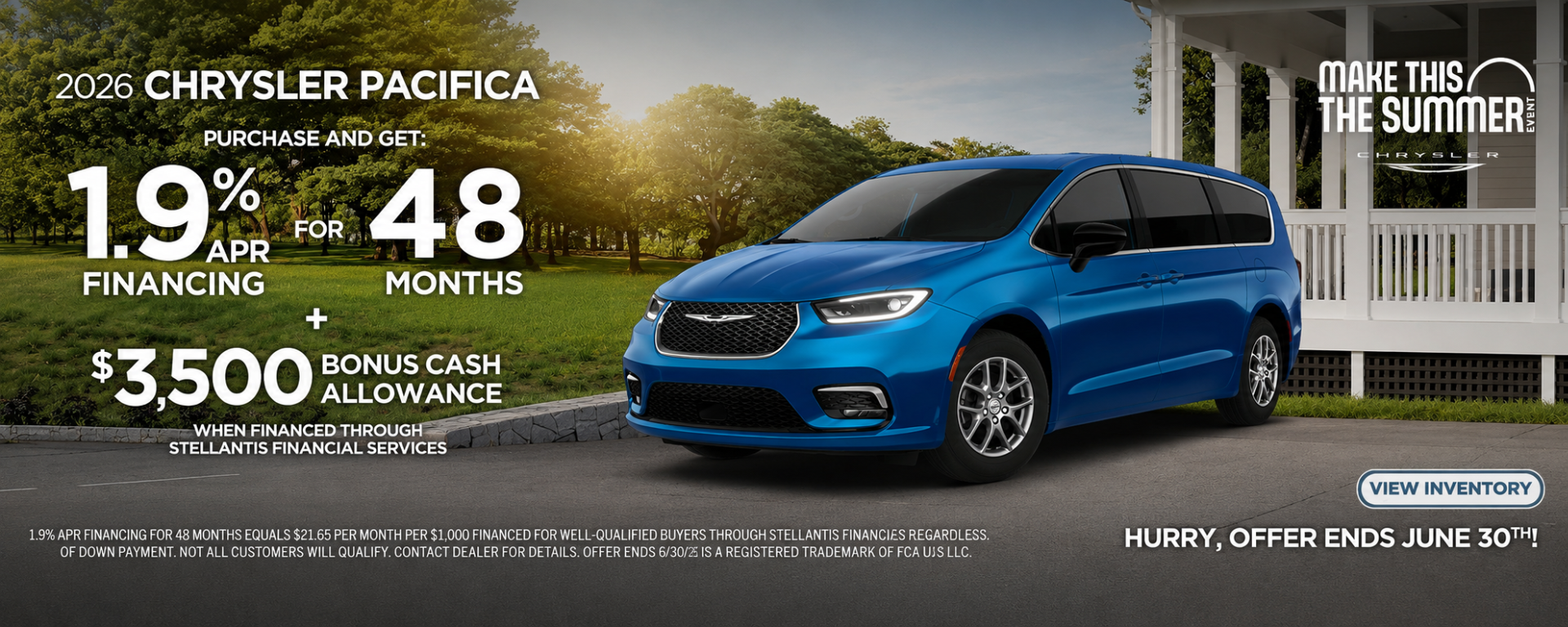 2026 Chrysler Pacifica